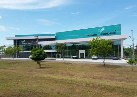 품질  Q355 Steel Frame Commercial Buildings Windproof Steel Structure Exhibition Hall 공장