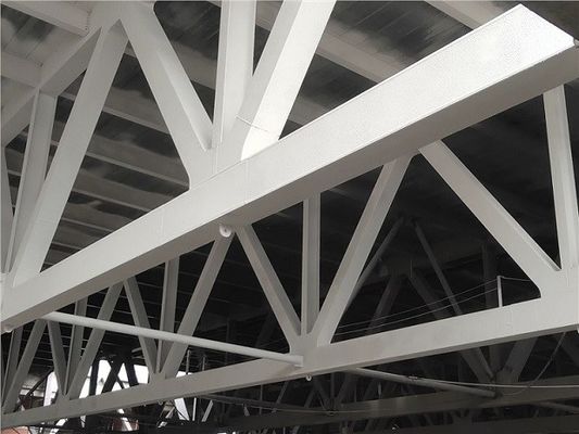 주문 제작된 조립식 철골 구조물 교량 복도 조명 철골 ISO9001