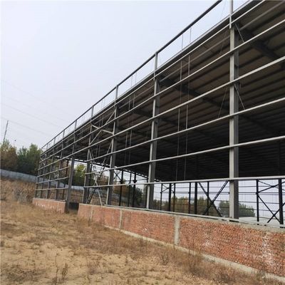 불연성 큰 전폭 철골 구조물 워크숍 골조 미리 제조하는 ISO9001