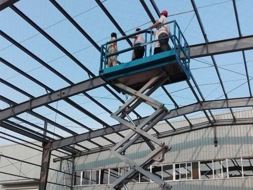 알루미늄 합금/PVC Windows를 가진 주문을 받아서 만들어진 강철 구조물 작업장