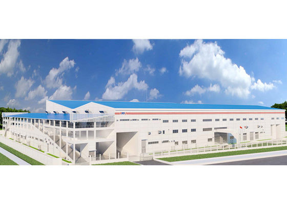 제조된 프레임 철강 구조 작업실 방화 산업 공장
