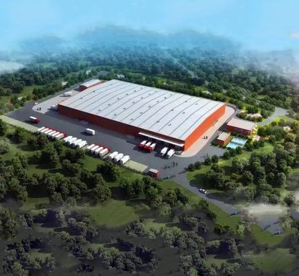 ISO9001을 만곡시키는 오래가는 산업적 철골 구조물 워크샵 건물
