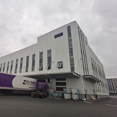 CE/ISO9001와 함께 높은 표준 전공 철강 구조물 창고