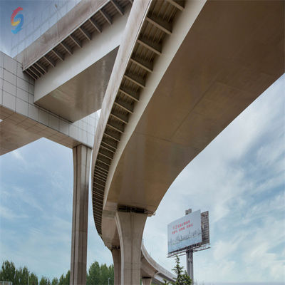 Q355B/Q235B 철강 소재로 견고하고 단단한 전공 철강 고속도로