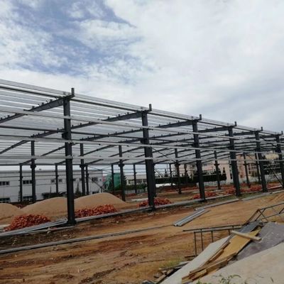 산업 / 공장용 대형 스판 전조 철강 구조 작업장