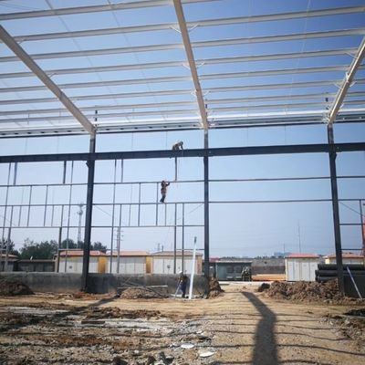 사전 제조 된 장단철 프레임 창고 산업 맞춤형 디자인