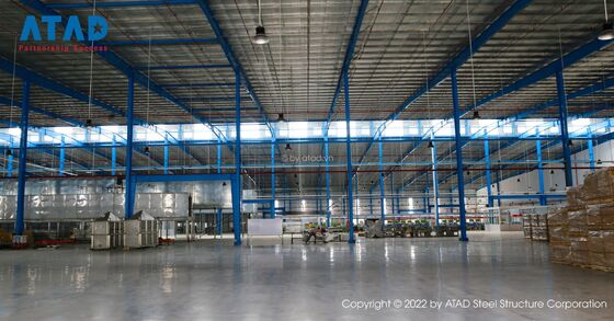 첨단 소스 철강 구조 가공 및 제조 작업장