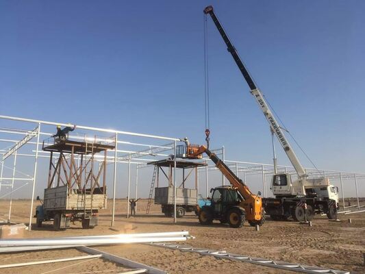 농업용 재배, 완누 관광 유리 온실