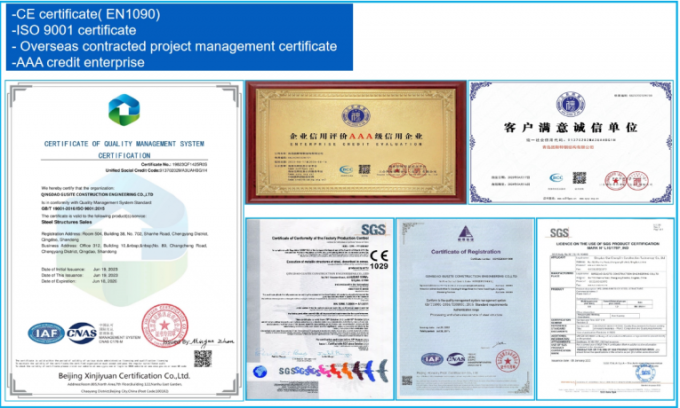 QINGDAO GUSITE CONSTRUCTION ENGINEERING CO.,LTD 품질 관리