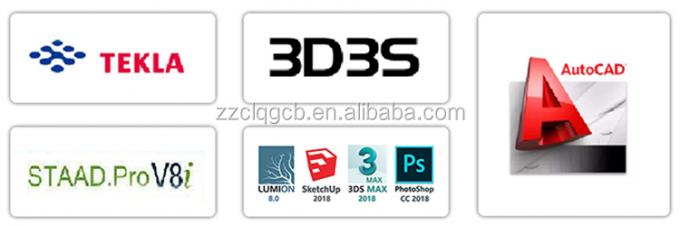 철골 구조물 워크샵 산업 건물 에이치형 기둥 C 형 중도리 0
