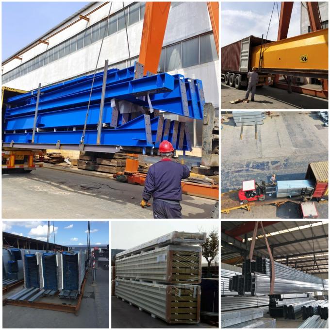 철골 구조물 워크샵 산업 건물 에이치형 기둥 C 형 중도리 4