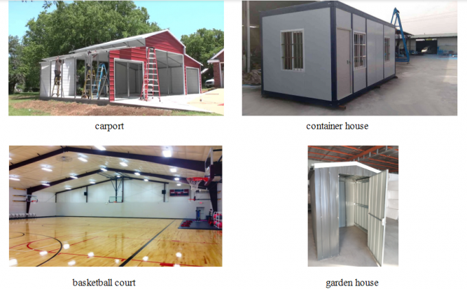 워크샵을 구축하는 방수 미리 제조하는 저장소 철골 구조물 10